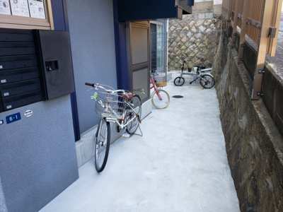 【その他共用部分】 | サンマリン海岸通 | 駐輪場☆神戸市垂水区　サンマリン海岸通　賃貸☆