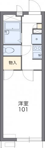 【間取り】 | レオパレス都B