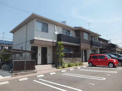 【外観】 | アルフラット椿　Ａ棟 | Ａ棟