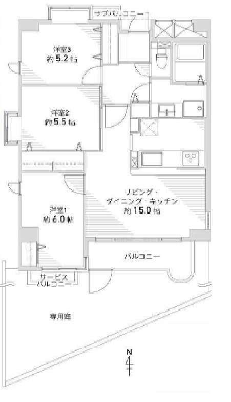 ◆豊中駅～徒歩6分◆専用庭◆豊中本町アーバンコンフォート♪の画像