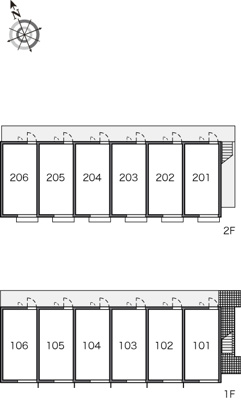 【区画図】 | レオパレスフォート香ヶ丘