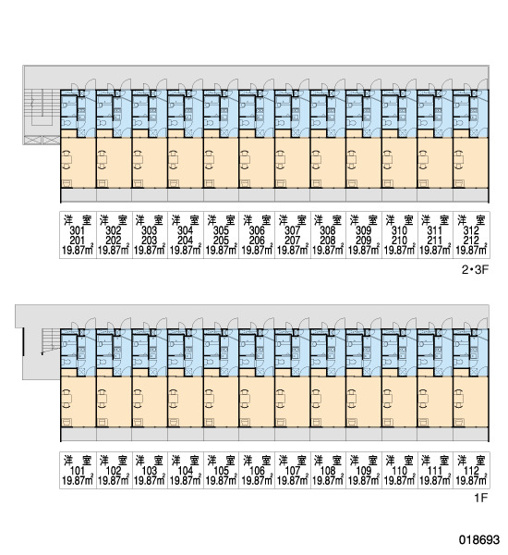 【区画図】 | レオパレスＮ＆Ｋ