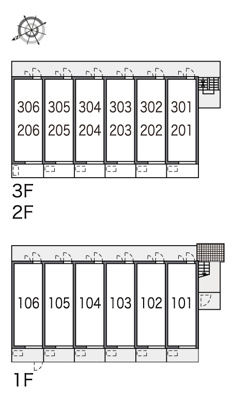 【区画図】 | レオパレス安住