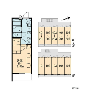 【区画図】 | レオパレス夢眠舎