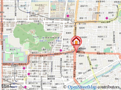 【地図】 | スカイタワー勝山