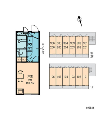 【区画図】 | レオパレスエアル