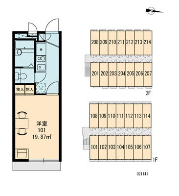 【区画図】 | レオパレス秀