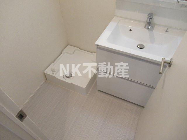 【洗面所】 | ハーモニーテラス下小阪（河内小阪賃貸） | 洗面所です