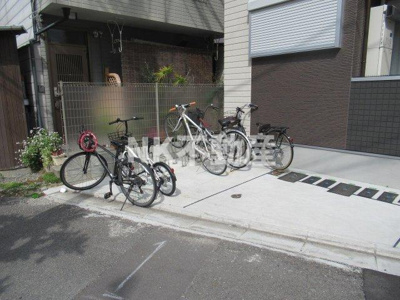 【その他共用部分】 | ハーモニーテラス下小阪（河内小阪賃貸） | 駐輪場です