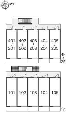 【区画図】 | レオパレス南金田