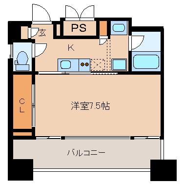 【間取り】 | レジュールアッシュ梅田WEST