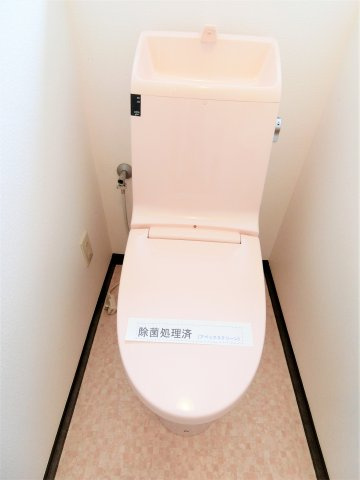 弓渡戸建てのトイレ