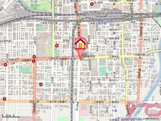 ラポール壱番堂の地図