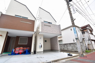 【外観】 | 前面道路は5.45ｍのゆとり。閑静な住宅街です。