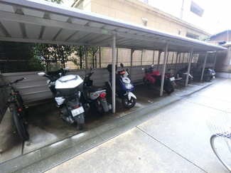 【その他共用部分】 | バイク置場スペースです。