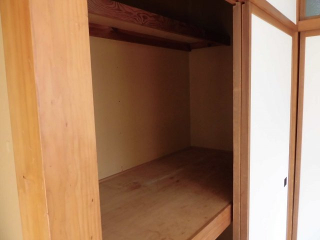 チェリーハイツBの収納|専用の収納スペースです