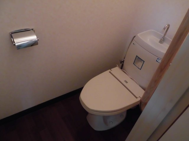 チェリーハイツBのトイレ|落ち着いたトイレです