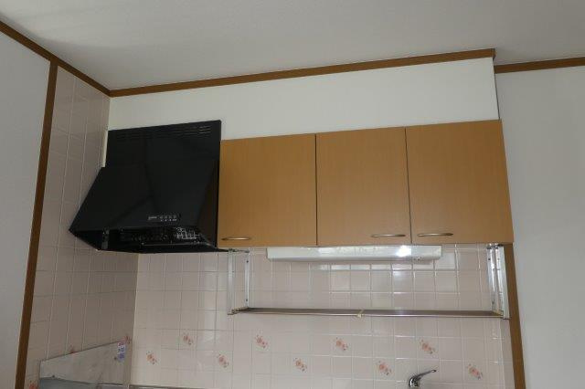 フォルム恵喜のキッチン|キッチン上収納