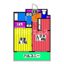 【間取り】 | サン・トルース駅南の間取り