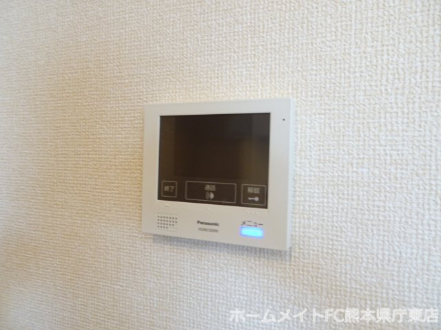 熊本市中央区九品寺３丁目のアパートのセキュリティ