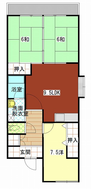 ハイム24の間取り
