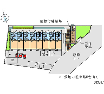 【駐車場】 | レオパレスヴェルリッツ深井