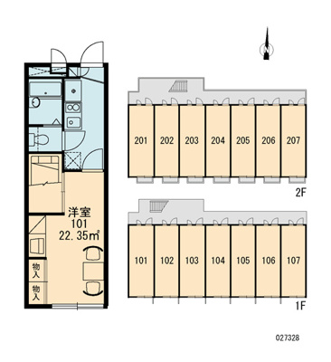 【区画図】 | レオパレスマウントテンプル
