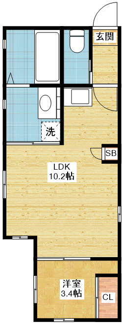 ナビオ15 | 名古屋市の賃貸ならMy賃貸の間取り|ナビオ15