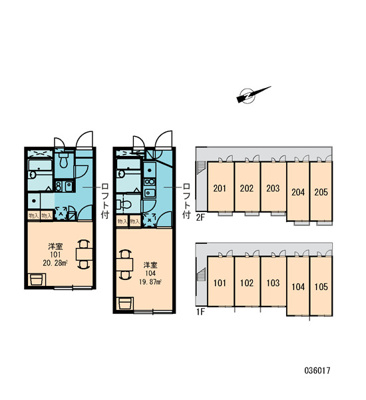 【区画図】 | レオパレス浜寺
