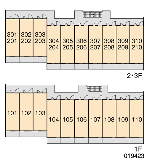 【区画図】 | レオパレスプレミールⅡ