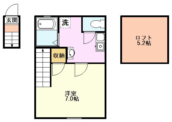 【間取り】 | ヴィオレ国分寺 | 間取り