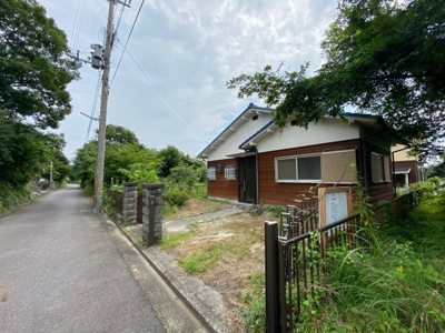【外観】 | 大津市南小松1594-64　BBQのできる平屋建