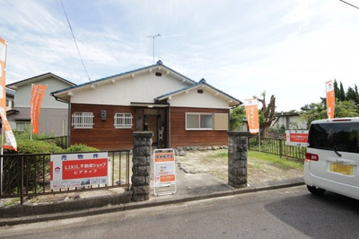 【外観】 | 大津市南小松1594-64　BBQのできる平屋建
