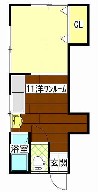 東雲荘の間取り