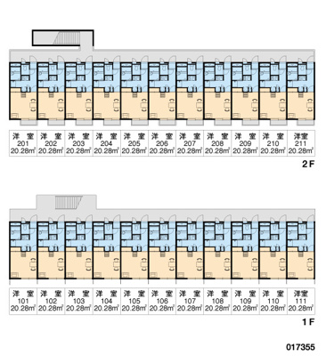 【区画図】 | レオパレスコンフォート上本町