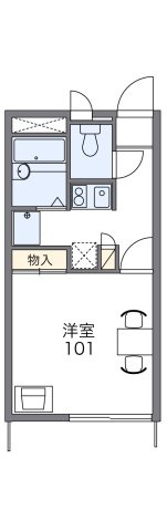 【間取り】 | レオパレスコンフォート上本町