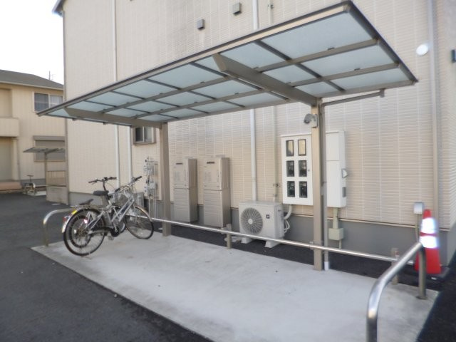 サンリーフＢのその他共用部分|自転車置き場