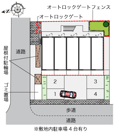 【地図】 | レオパレスＪＮ　Ｂ