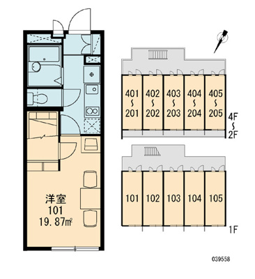 【区画図】 | レオパレスＴＯＷＡ