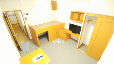 【居間・リビング】 | K2 | 造り付けベットタイプのお部屋です。