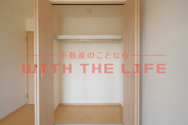 ルネス荒木五番館【キャッシュバック対象物件】の収納|収納のためのスペースです