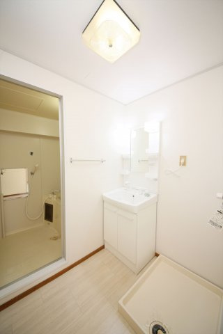 クインハイツの洗面所