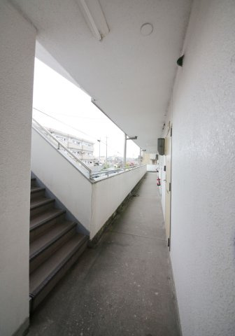 クインハイツのバルコニー