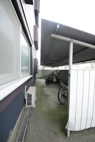 クインハイツのバルコニー