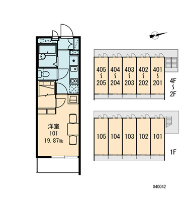 【区画図】 | レオパレスパフ