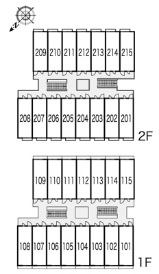 【区画図】 | レオパレス長居公園