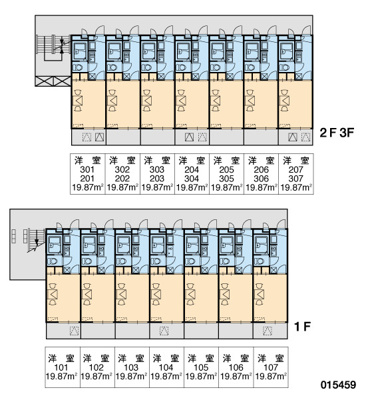 【区画図】 | レオパレスフェリスⅡ