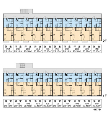 【区画図】 | レオパレス門真みなみＢ