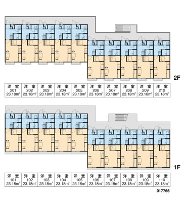 【区画図】 | レオパレス門真みなみＣ