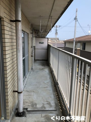 【バルコニー】 | 佐々木マンション | 広々としたバルコニーです